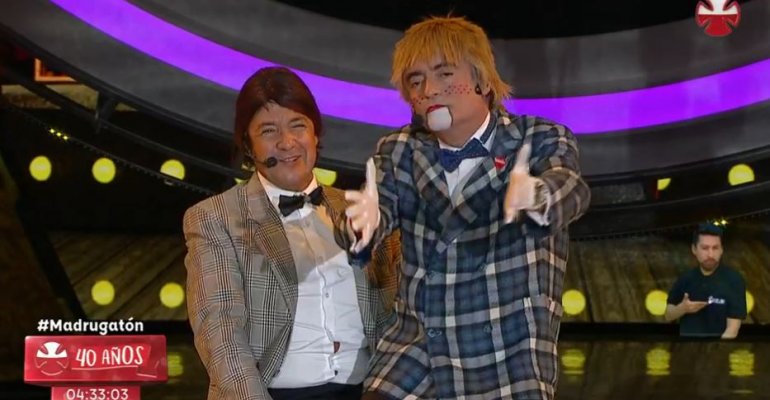 Melón y Melame se reencontraron tras 17 años separados en esta Teletón 2018