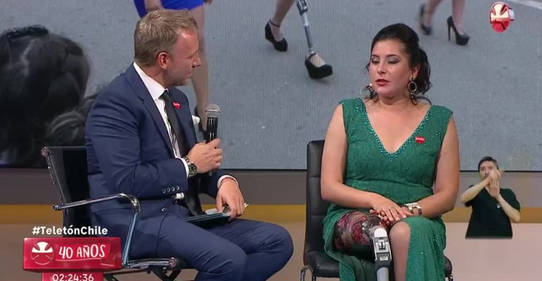 María José Silva emocionó con gran lección de inclusión en Teletón