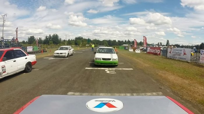 Grave accidente en autódromo de Cabrero: Piloto salvó providencialmente de morir