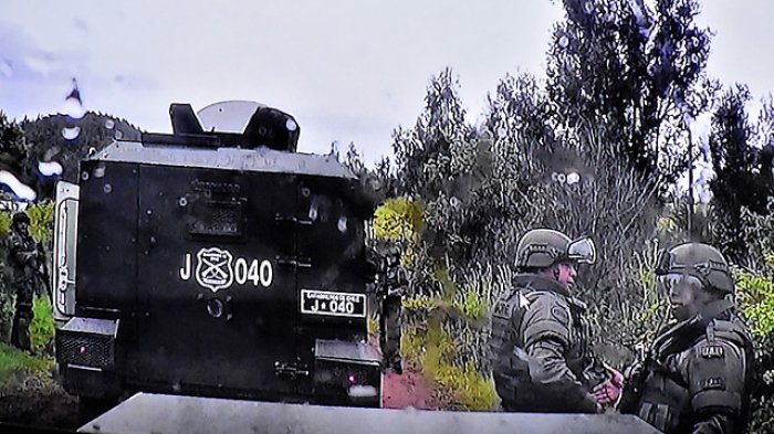 Dan de baja a carabinero que grabó polémico video donde aparece sargento que habría disparado contra Camilo Catrillanca