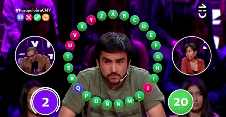 Felipe Gamboa fue derrotado por Ledy Osandón en Pasapalabra