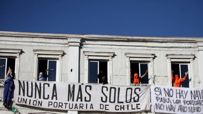 El grito de los trabajadores portuarios a más de un mes de paralización: 