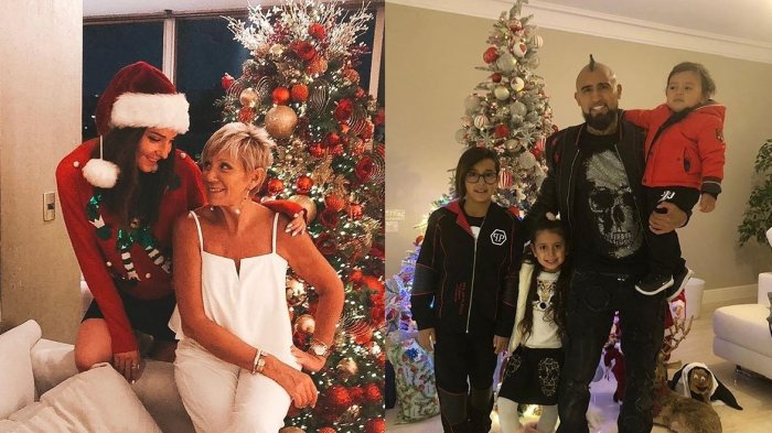 Así pasaron la Navidad los rostros del espectáculo nacional