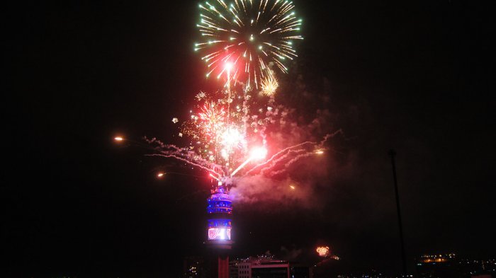Año Nuevo: Los desvíos de tránsito por show de fuegos artificiales en la Torre Entel