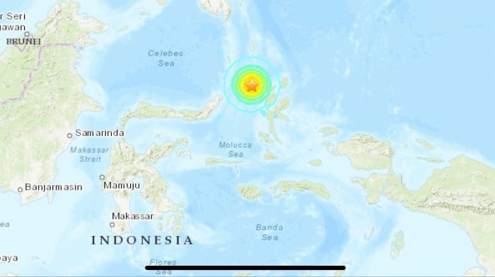 Terremoto de magnitud 7,0 afectó al noroeste de Indonesia