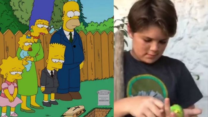 ¿Lo predijeron? La parodia viralizada de Los Simpsons por el trágico final de Chimuelo
