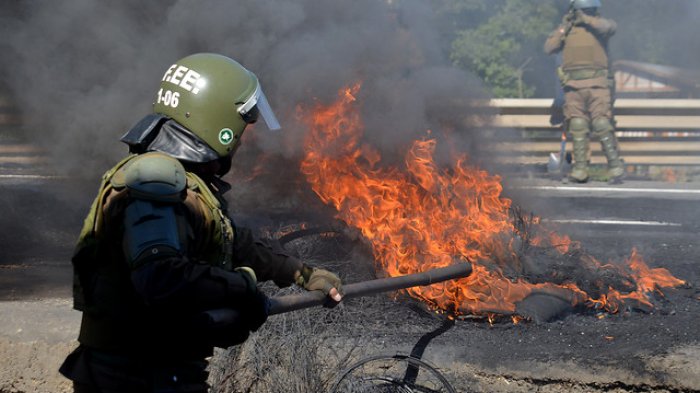 Pescadores artesanales en pie de guerra por extracción de la Jibia: Bloquearon Ruta 5 entre Talca y San Javier