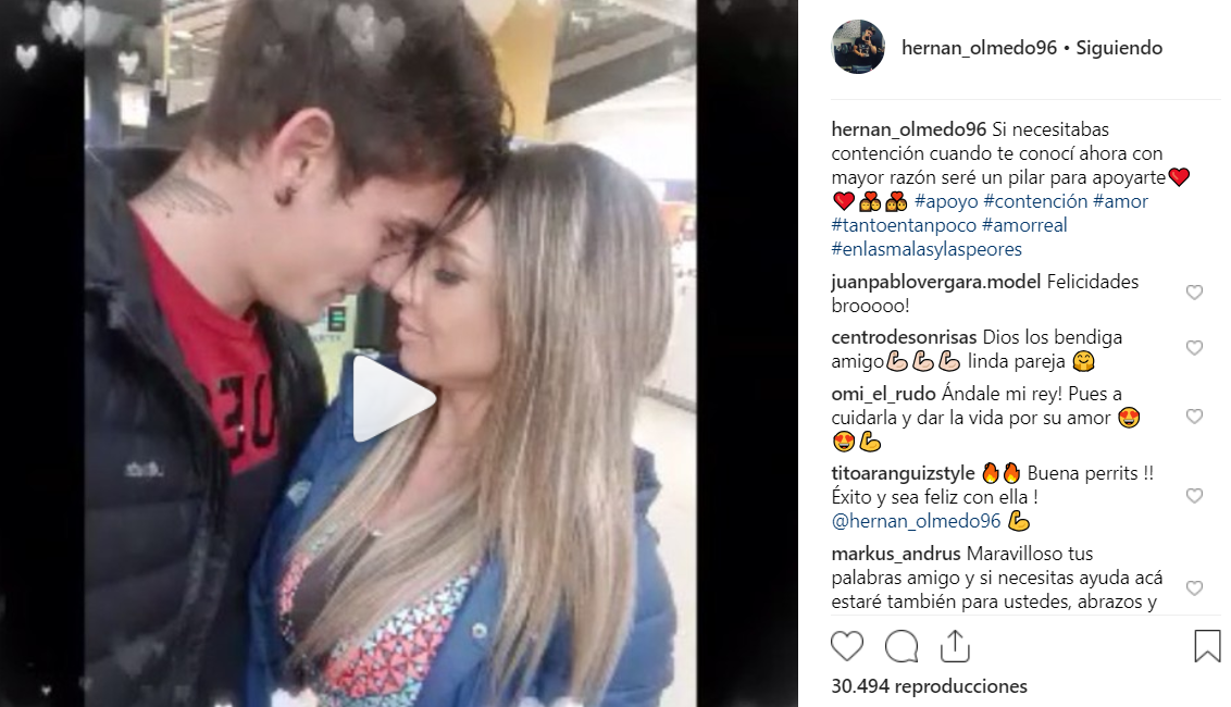 Nicole Moreno y su nueva pareja