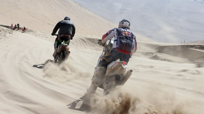 Quintanilla quedó segundo en la octava etapa y llega con opciones a la final