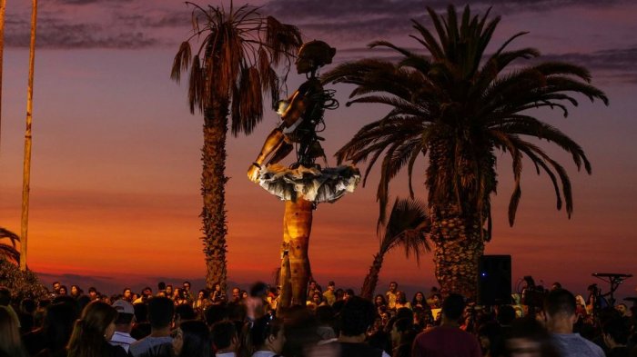 Santiago a Mil: Conozca el recorrido de la “bailarina gigante” por Santiago