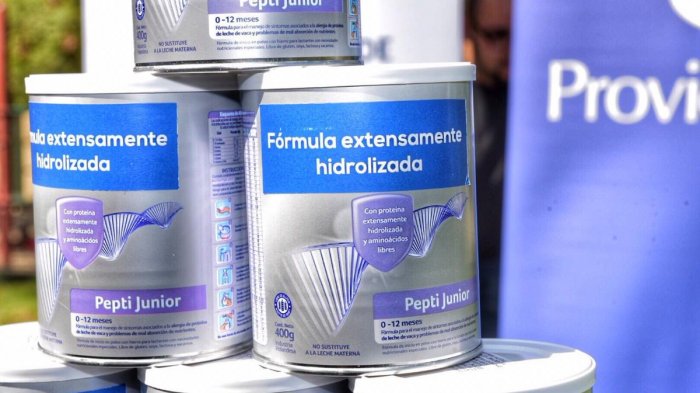 Minsal entregará leche gratuita para niños con alergia alimentaria