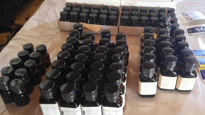 En Argentina detuvieron a chileno con 109 frascos de droga