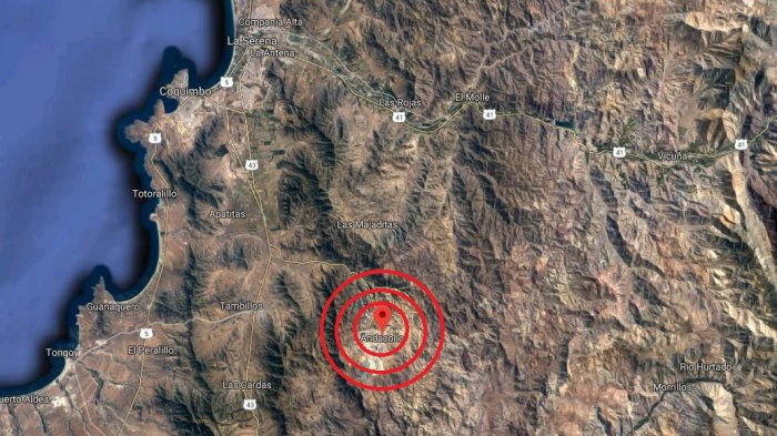 Dos sismos de mediana intensidad se hicieron sentir en Coquimbo y en el Maule