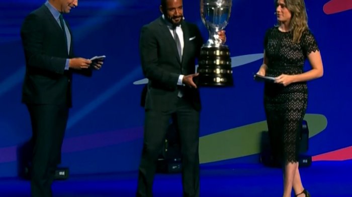 El orgullo de Beausejour en ceremonia de Copa América 2019: 
