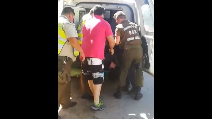 Aparece video del sospechoso de incendio forestal en Casablanca