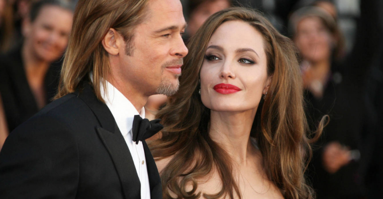Fotos revelaron reunión entre Angelina Jolie y Brad Pitt