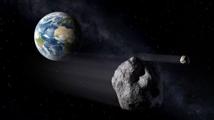 Científicos aumentaron el riesgo de impacto de un asteroide con la Tierra