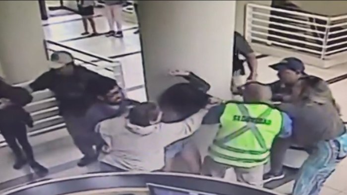 Hasta llegaron con un bate: Discusión en condominio San Alfonso del Mar terminó en escandalosa pelea