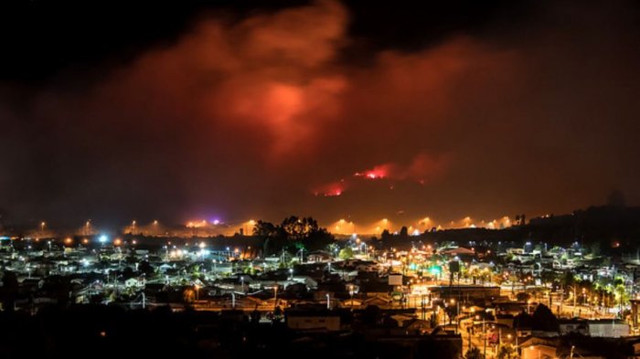 Incendios forestales: Ministro de Defensa desmintió toque de queda en la provincia de Concepción