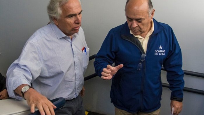 Ministro Chadwick a intendente Ulloa frente a la prensa: “No me digas lo que tengo que hacer”