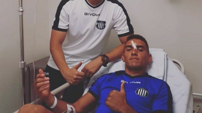 5 años y un día: Terrible patada en la cara se llevó un jugador argentino por la Libertadores