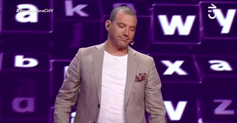 Julián Elfenbein realizó divertida mímica en Pasapalabra