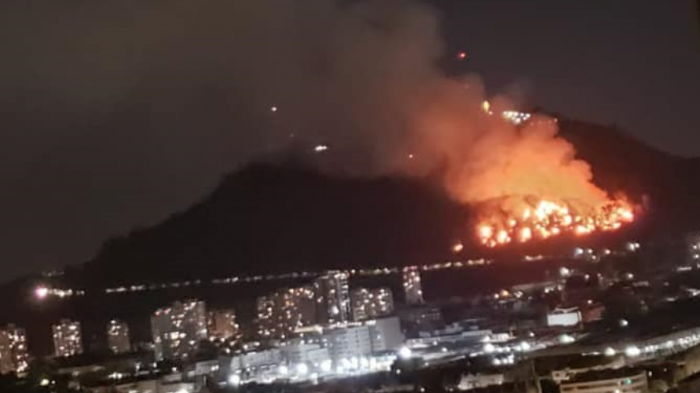 Incendio forestal afecta a Cerro San Cristóbal y amenaza al Zoológico Metropolitano