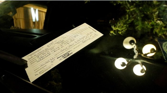 Le sacaron un parte a la camioneta de Marco Antonio Solís: Estaba mal estacionada