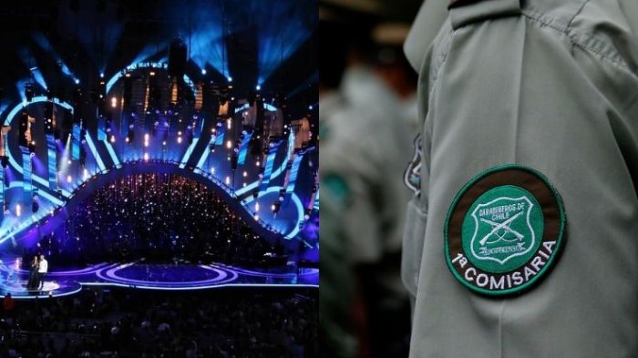 Mega fail en Viña: Imprimieron las credenciales de Carabineros con el lema 