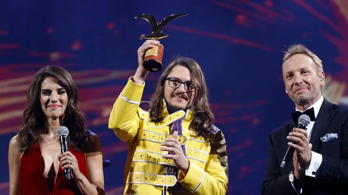 Violento Parra le salvó la noche a Mauricio Palma en el Festival de Viña