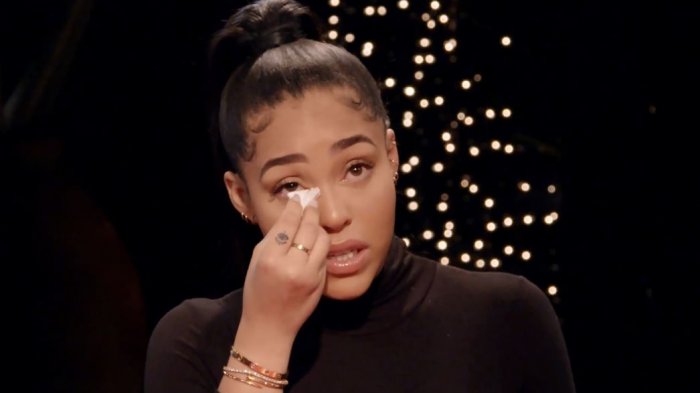Jordyn Woods habló en público por primera vez tras escándalo con pololo de Khloé Kardashian