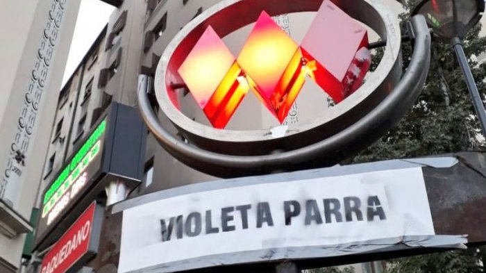 Violeta Parra, Gladys Marín y Eloísa Díaz: Estaciones de Metro amanecen con nombres de mujeres que marcaron la historia