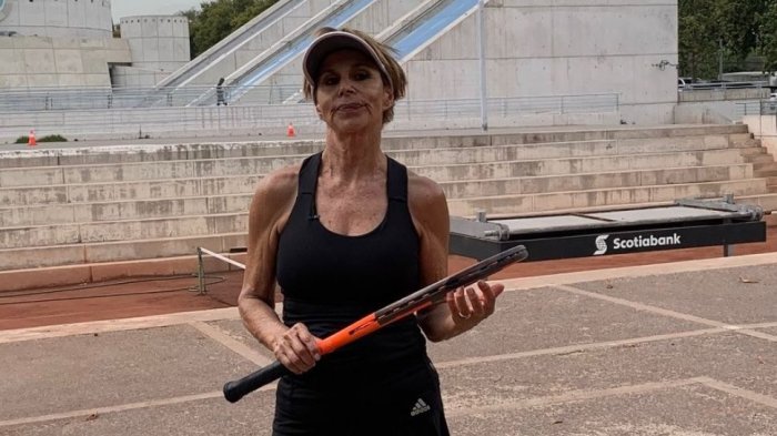 Leyla Musalem, la chilena N°1 de tenis senior: 