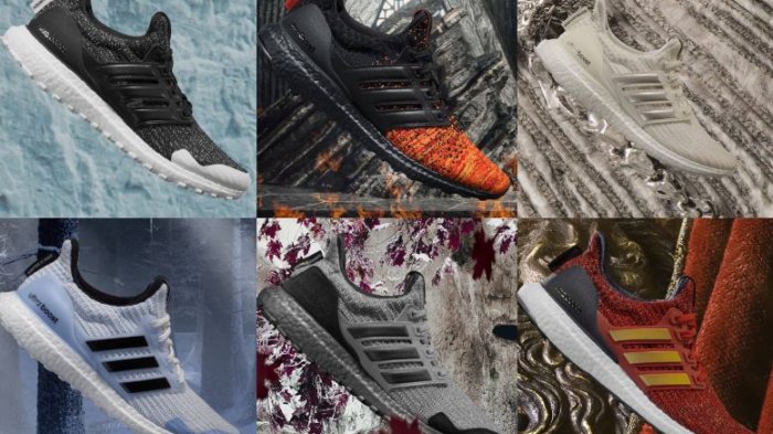 Atención, fanáticos: Anuncian fecha de lanzamiento de zapatillas de Game of Thrones en Chile