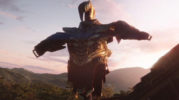 Así se verá Thanos en Avengers: Endgame
