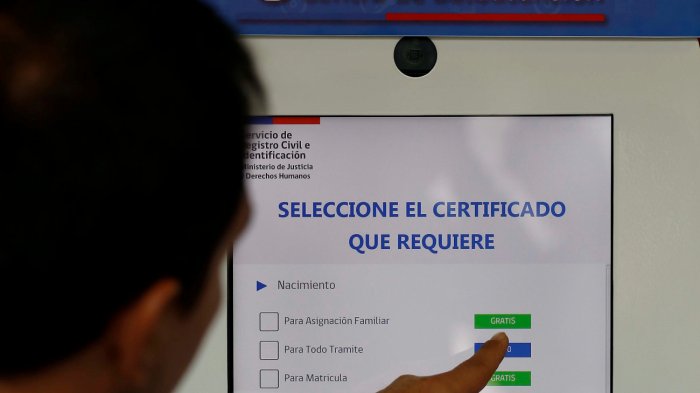 La lista de los 11 certificados del Registro Civil que podrás obtener gratis desde abril