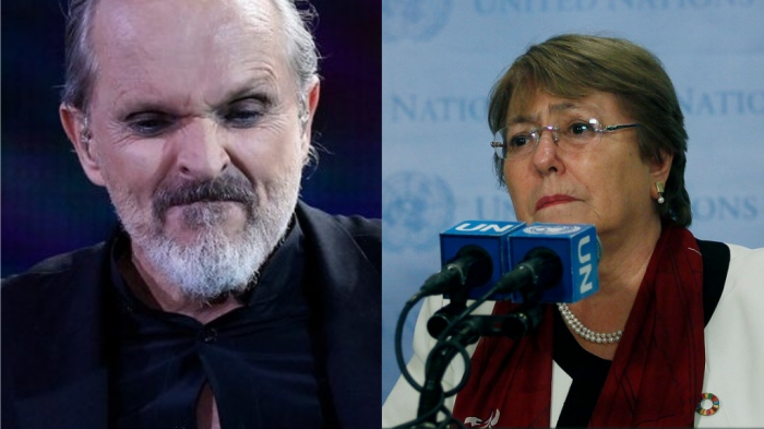 Miguel Bosé llama a juntar miles de firmas en una petición de change.org para que Bachelet visite Venezuela