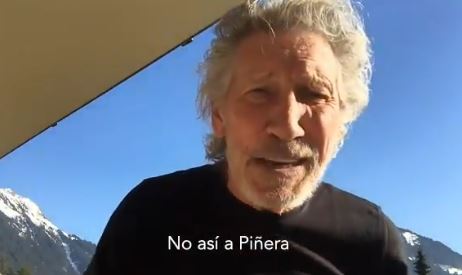 Roger Waters se burla del Presidente Piñera y Moreira sale a defenderlo: 