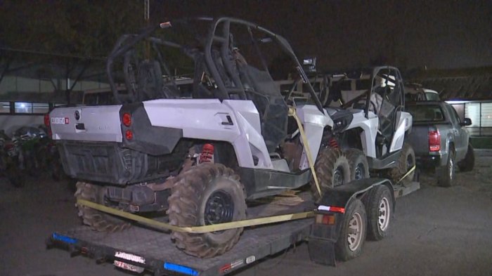 Menor de 15 años lideró robo de camioneta con 2 buggies: Tiene amplio prontuario por robo con intimidación