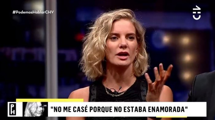 Javiera Acevedo habló sobre el quiebre que la llevó a cancelar su matrimonio: 