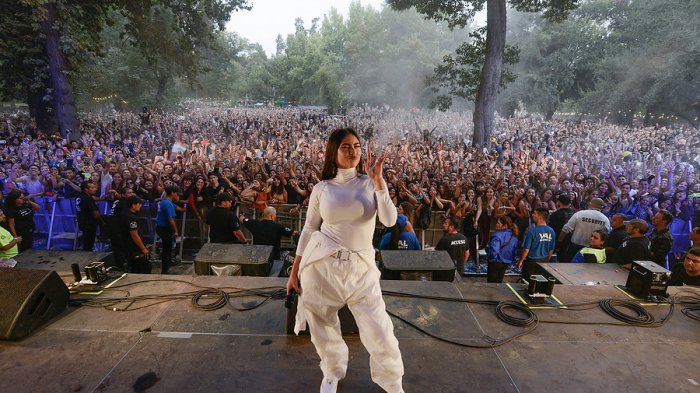 Paloma Mami fue la más vista de la historia de las transmisiones de Lollapalooza Chile en TV
