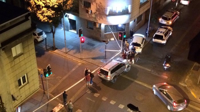 Balacera frente a cuartel de PDI asustó a vecinos: Sería enfrentamiento entre bandas rivales