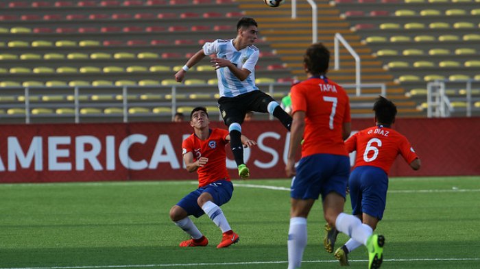 Perdió el invicto: Chile sub 17 cae ante Argentina con el gol más rápido del Sudamericano