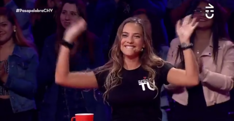 Connie Mengotti fue ovacionada por completar este juego de Pasapalabra