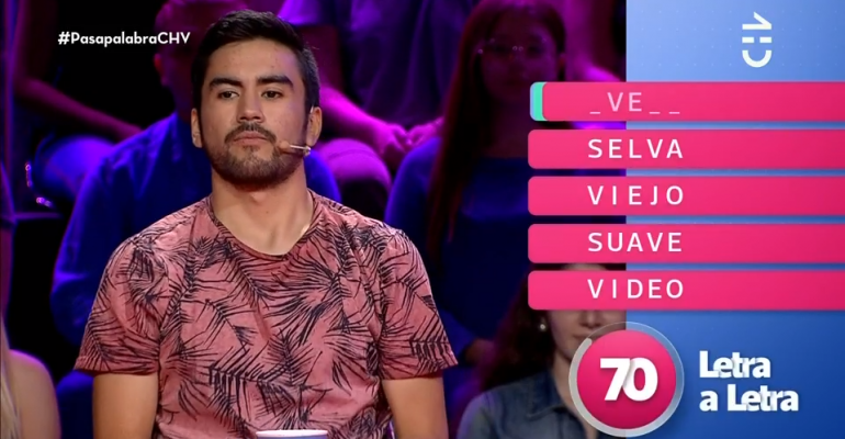 Felipe Gamboa impresionó con 15 aciertos en juego de Pasapalabra