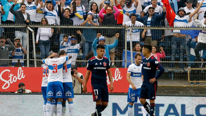 La UC goleó a la U y se queda con el clásico universitario