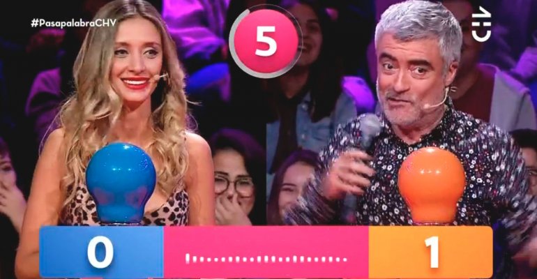 Yuli Cagna y Mauricio Flores protagonizaron divertido enfrentamiento en Pasapalabra