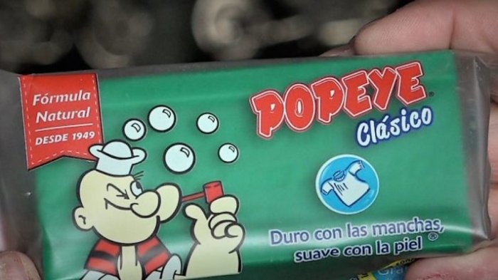 Se enojó Popeye: La marca del mítico jabón rebatió estudio del Sernac