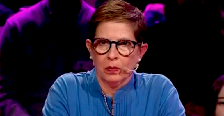 Begoña Arias asombró por su rapidez en este juego de Pasapalabra