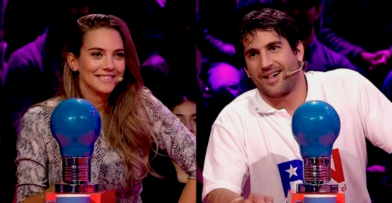 Connie Mengotti y Félix Soumastre bailando al ritmo de Maluma